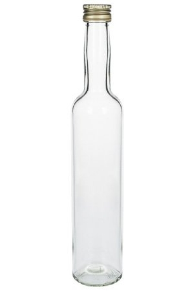 Pinta-Flasche weiss 350ml, Mündung PP28  Lieferung ohne Verschluss, bei Bedarf bitte separat bestellen!